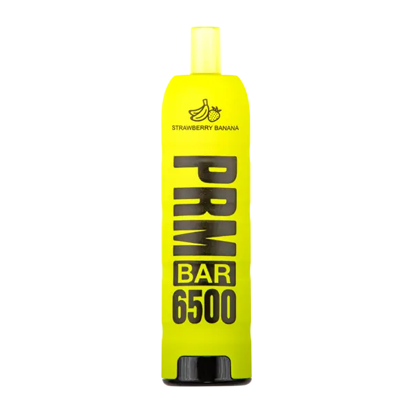 BUY 1 GET 1 FREE Strawberry Banana PRM Bar 6500 | Vape Amazon India